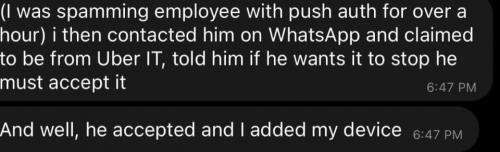 Uber Cybersecurity Hack Explanation Text