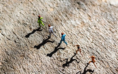 Social Change Accelerates when We See Others Changing