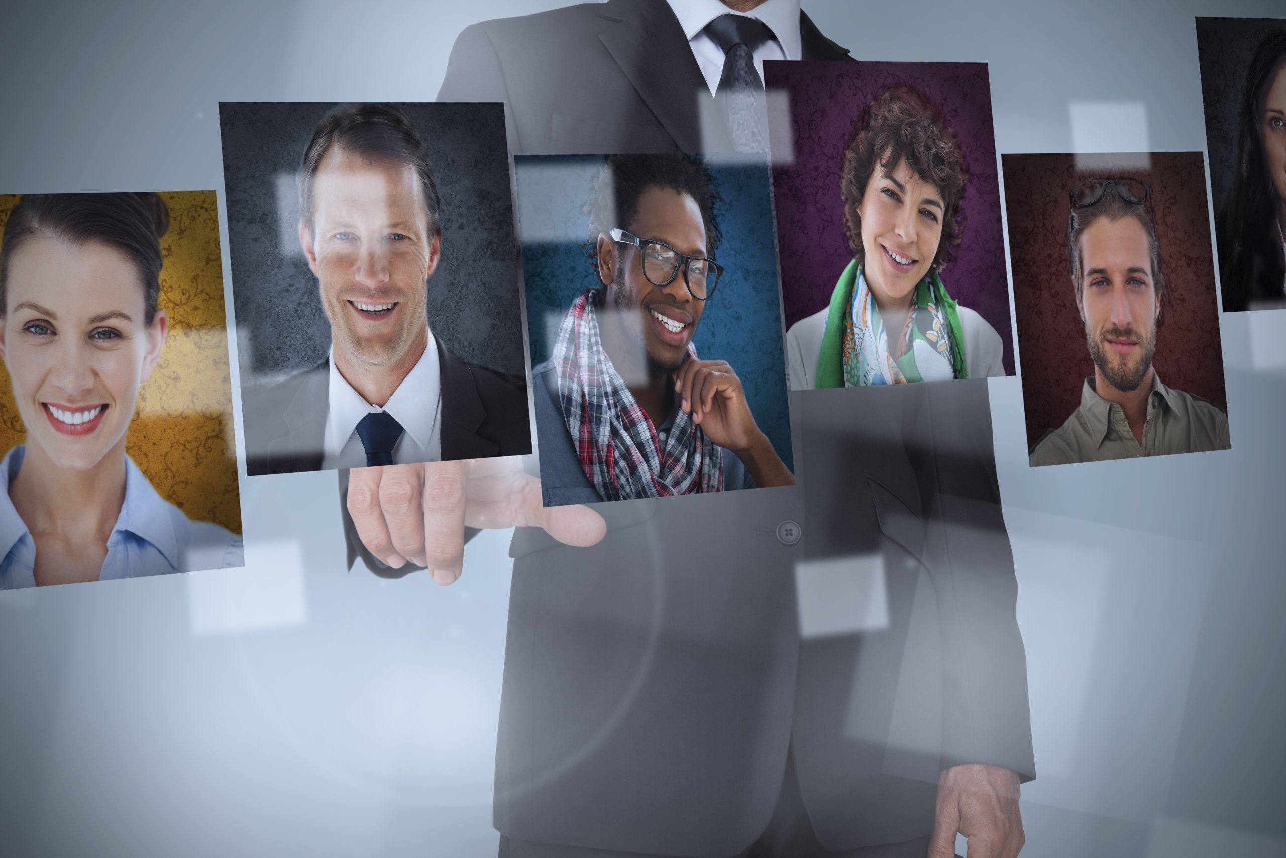 Employer reviews candidate profiles